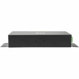 Eaton Tripp Lite Series 4-Port Industrial-Grade USB 2.0 Hub - 15 kV ESD Immunity, Metal Housing, Wall/DIN Mountable