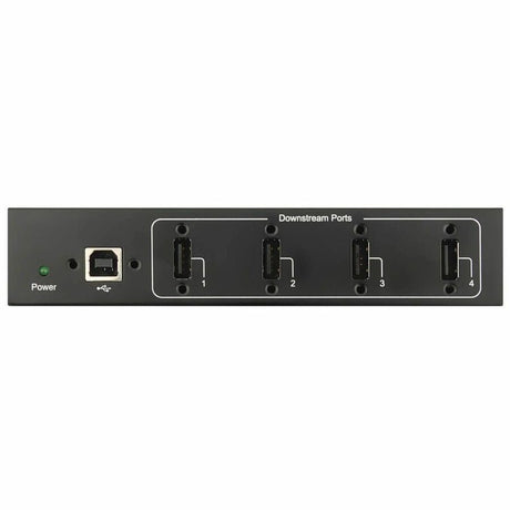Eaton Tripp Lite Series 4-Port Industrial-Grade USB 2.0 Hub - 15 kV ESD Immunity, Metal Housing, Wall/DIN Mountable