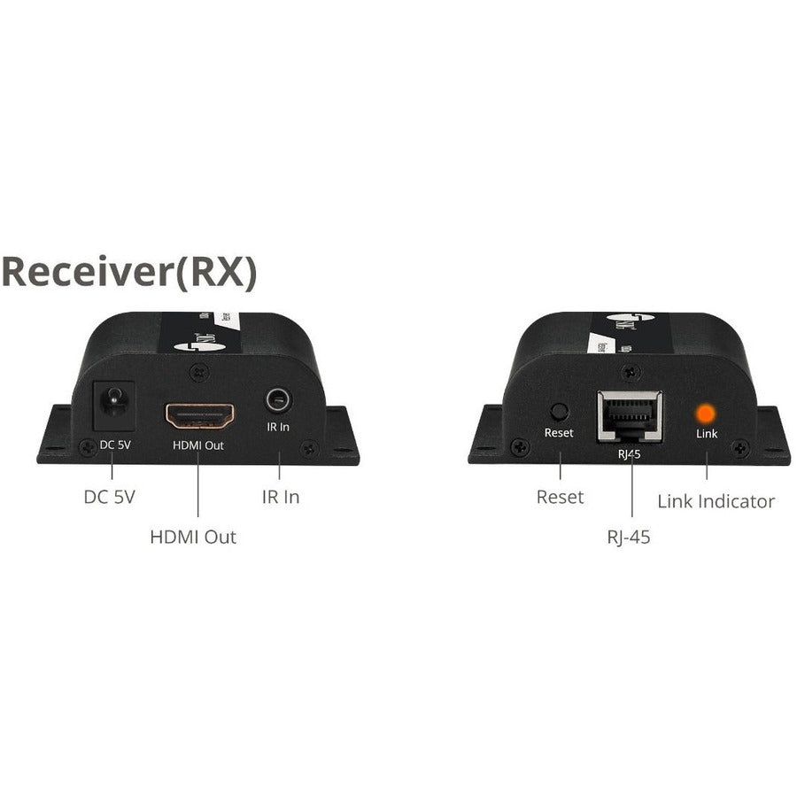 SIIG Full HD HDMI Extender with IR - 164ft Over Cat5e/6