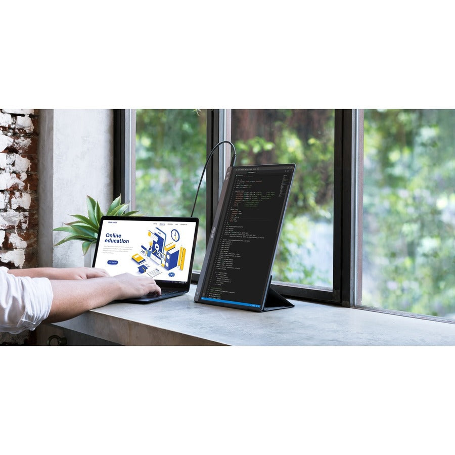 Asus ZenScreen MB14AC 14" Class Full HD LCD Monitor - 16:9 - Dark Gray