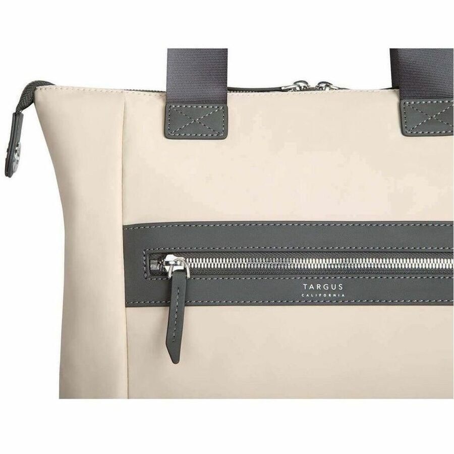 Targus Newport TBO00206GL Carrying Case (Tote) for 15" Notebook, Tablet, Accessories - Tan