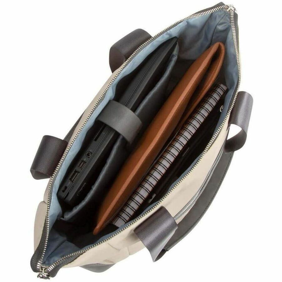 Targus Newport TBO00206GL Carrying Case (Tote) for 15" Notebook, Tablet, Accessories - Tan