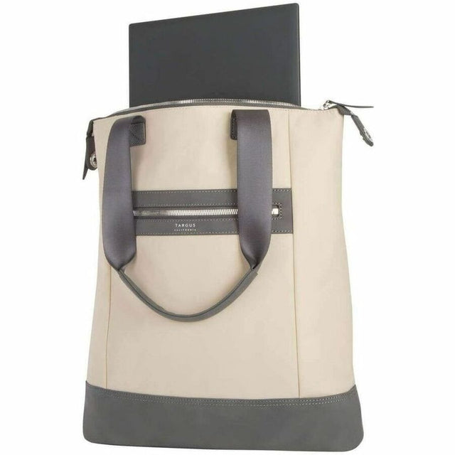 Targus Newport TBO00206GL Carrying Case (Tote) for 15" Notebook, Tablet, Accessories - Tan