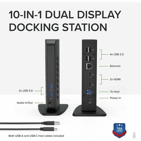 USBC/USB 3.0 Dual HDMI Dock