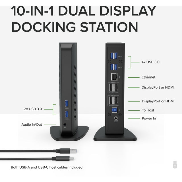 USBC/USB 3.0 Dual 4K Dock
