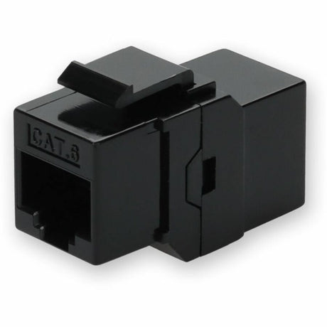 AddOn RJ-45 (Female) to RJ-45 (Female) Black Cat5e UTP Copper Connector