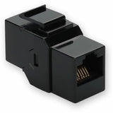 AddOn RJ-45 (Female) to RJ-45 (Female) Black Cat6 UTP Copper Connector