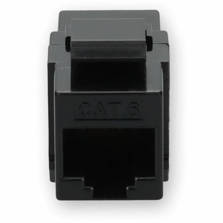 AddOn RJ-45 (Female) to RJ-45 (Female) Black Cat6 UTP Copper Connector