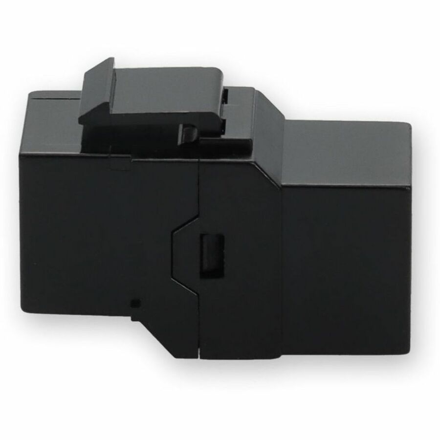 AddOn RJ-45 (Female) to RJ-45 (Female) Black Cat5e UTP Copper Connector