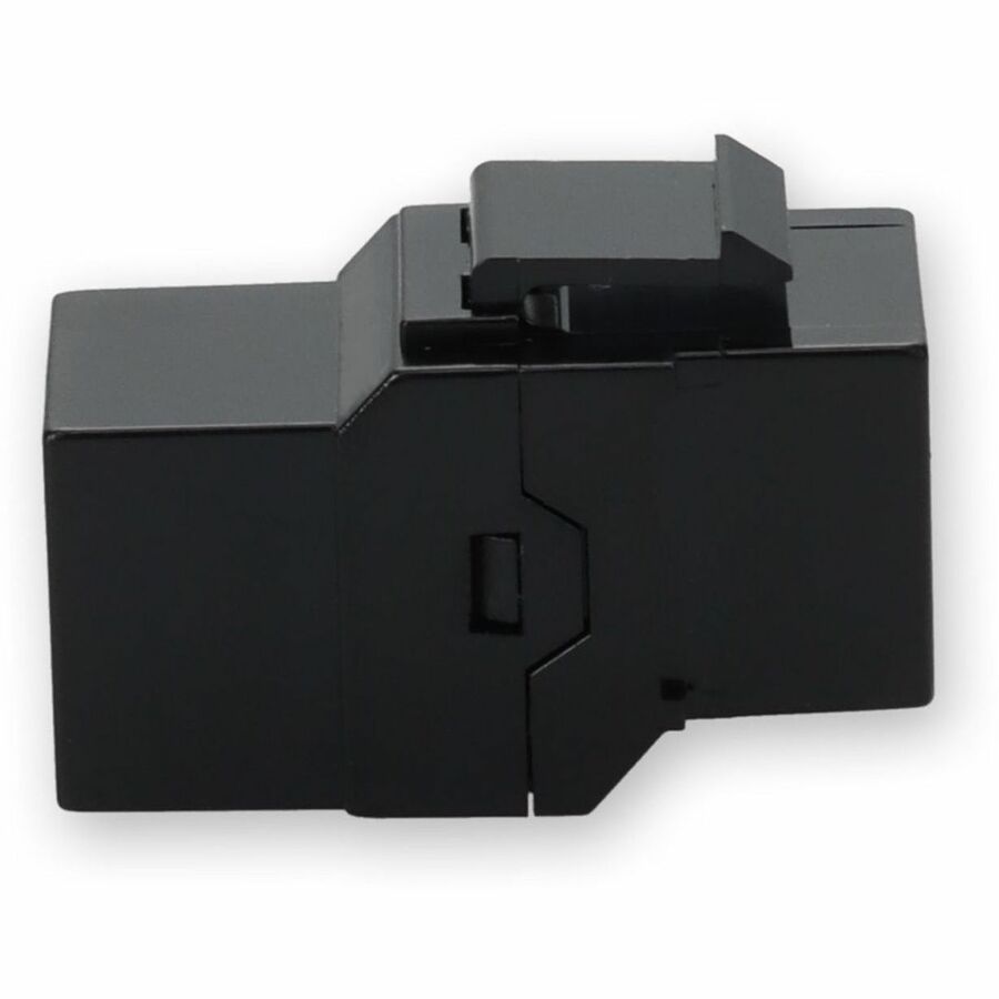 AddOn RJ-45 (Female) to RJ-45 (Female) Black Cat6 UTP Copper Connector