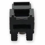 AddOn Non-Terminated to RJ-45 (Female) Black Cat6 UTP Copper Connector 90 Degree