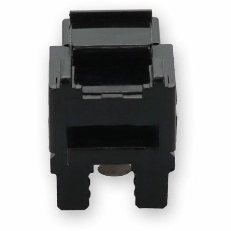 AddOn Non-Terminated to RJ-45 (Female) Black Cat6 UTP Copper Connector 90 Degree