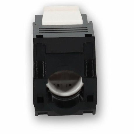 AddOn Non-Terminated to RJ-45 (Female) Black Cat6 UTP Copper Connector 180 Degree