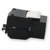 AddOn Non-Terminated to RJ-45 (Female) Black Cat6A UTP Copper Connector 180 Degree