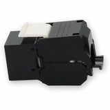 AddOn Non-Terminated to RJ-45 (Female) Black Cat6A UTP Copper Connector 180 Degree