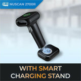 Adesso NuScan 2700R 2D Wireless Barcode Scanner with Charging Cradle