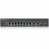 ZYXEL GS2220-10 8-Port Gigabit L2+ Managed and Nebula Pro Cloud Managed Switch with 2 SFP Uplinks