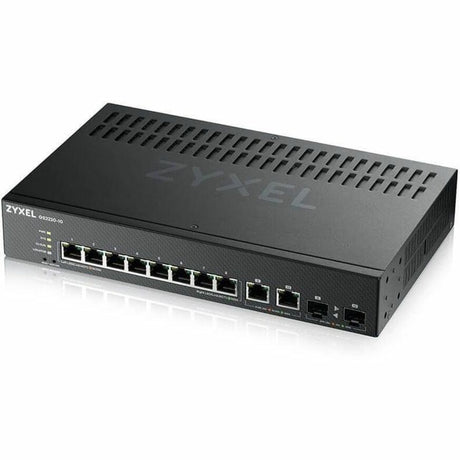 ZYXEL GS2220-10 8-Port Gigabit L2+ Managed and Nebula Pro Cloud Managed Switch with 2 SFP Uplinks