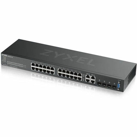 ZYXEL GS2220-28 24-Port Gigabit L2+ Managed and Nebula Pro Cloud Managed Switch with 4 SFP Uplinks