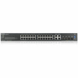 ZYXEL GS2220-28 24-Port Gigabit L2+ Managed and Nebula Pro Cloud Managed Switch with 4 SFP Uplinks