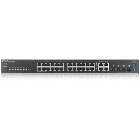 ZYXEL GS2220-28 24-Port Gigabit L2+ Managed and Nebula Pro Cloud Managed Switch with 4 SFP Uplinks