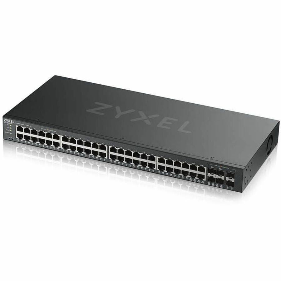 ZYXEL GS2220-50 48-Port Gigabit L2+ Managed and Nebula Pro Cloud Managed Switch with 2 SFP Uplinks