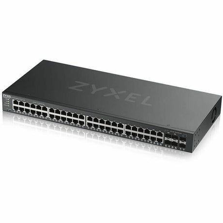 ZYXEL GS2220-50 48-Port Gigabit L2+ Managed and Nebula Pro Cloud Managed Switch with 2 SFP Uplinks