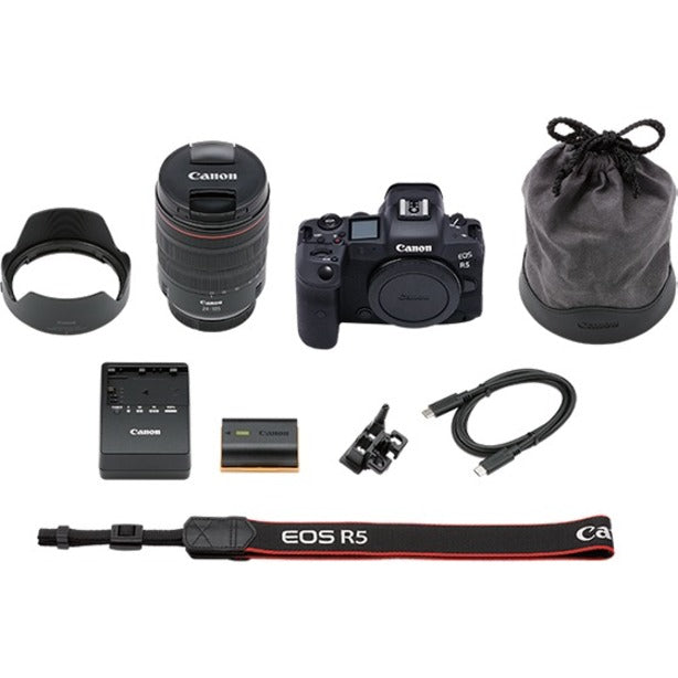 Canon EOS R5 45 Megapixel Mirrorless Camera with Lens - 0.94" - 4.13"