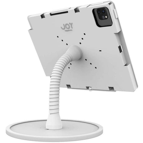 The Joy Factory Elevate II Flex Countertop Stand Kiosk for iPad Pro 12.9" 4th Gen (White)