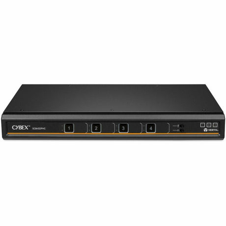 Vertiv Cybex SC800 Secure KVM | Single Head | 4 Port Universal and DPP | USB-C | NIAP version 4.0 Certified (SC845DPHC-400)