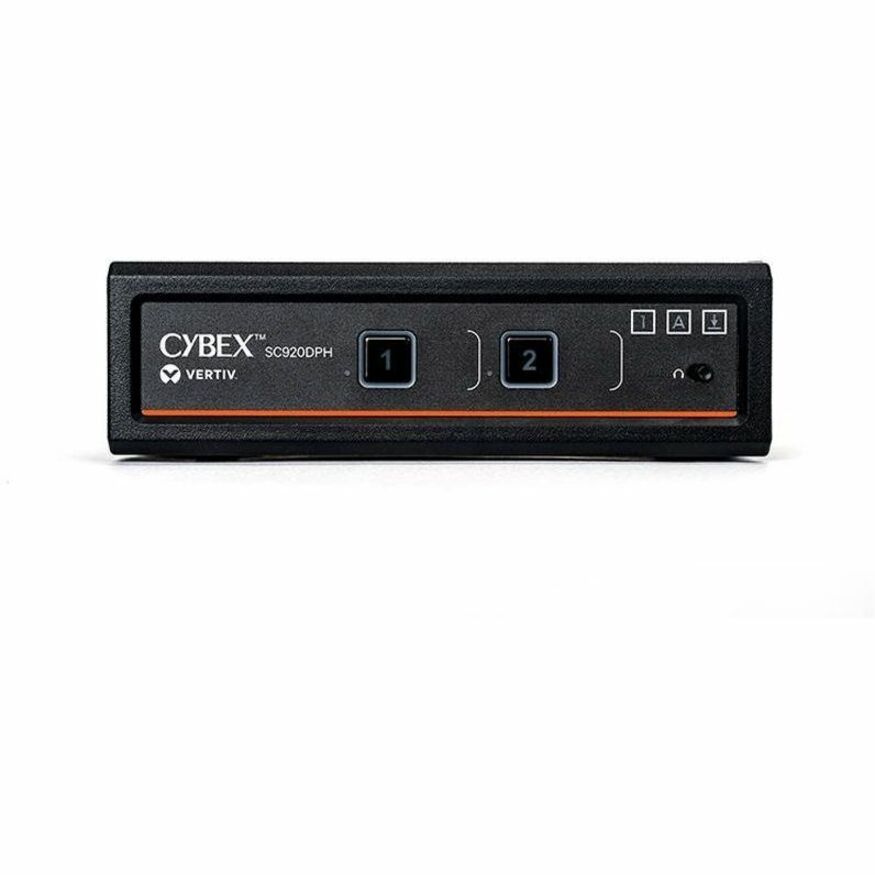 Vertiv Cybex SC900 Secure KVM | Dual Head | 2 Port Universal DisplayPort | NIAP version 4.0 Certified