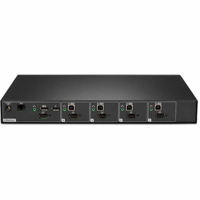 Vertiv Cybex SC800 Secure KVM | Single Head | 4 Port Universal DisplayPort | NIAP version 4.0 Certified (SC840DPH-400)