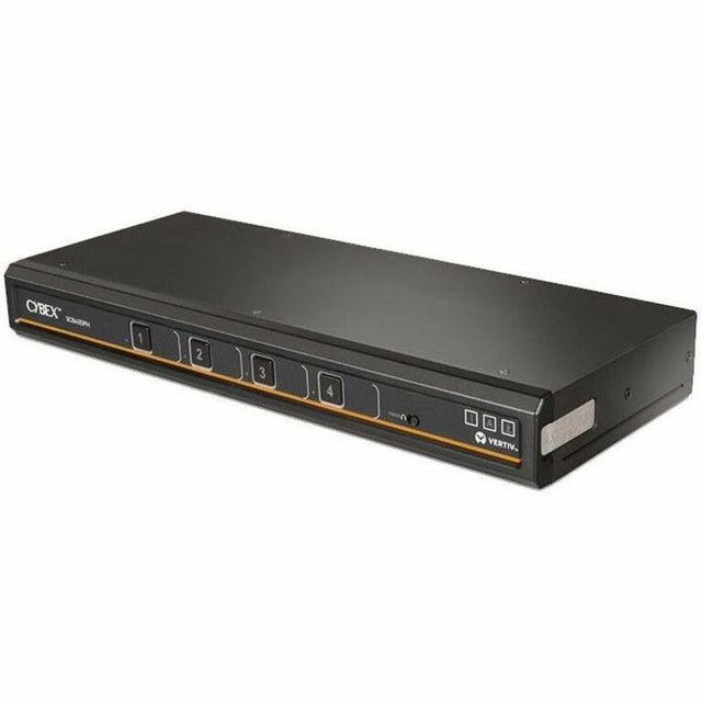 Vertiv Cybex SC800 Secure KVM | Single Head | 4 Port Universal DisplayPort | NIAP version 4.0 Certified (SC840DPH-400)