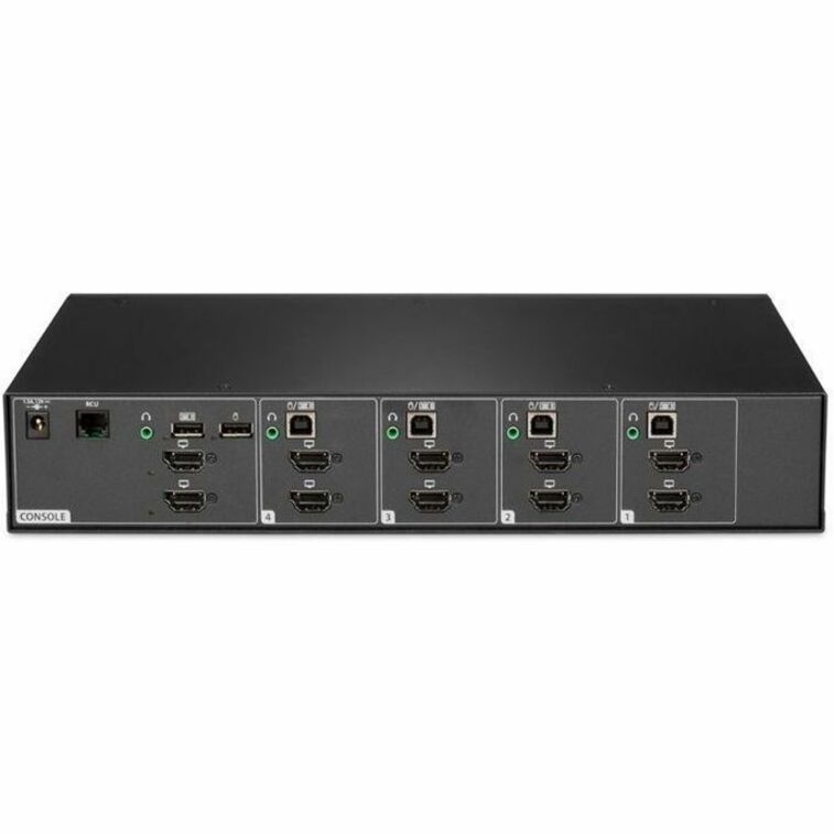 Vertiv Cybex SC900 Secure KVM | Dual Head | 4 Port Universal DisplayPort | NIAP version 4.0 Certified