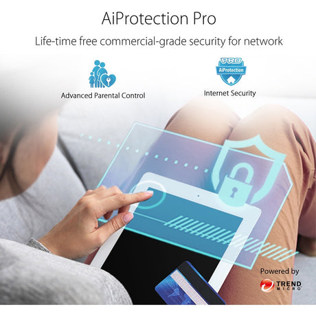 Asus RT-AX86U Wi-Fi 6 IEEE 802.11ax Ethernet Wireless Router