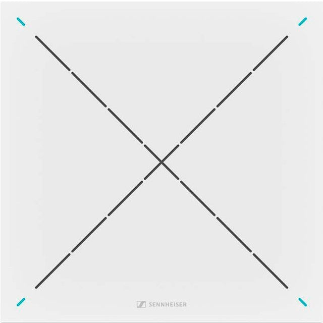 Sennheiser TeamConnect Ceiling 2 Wired Condenser, Noise Cancelling Microphone - White