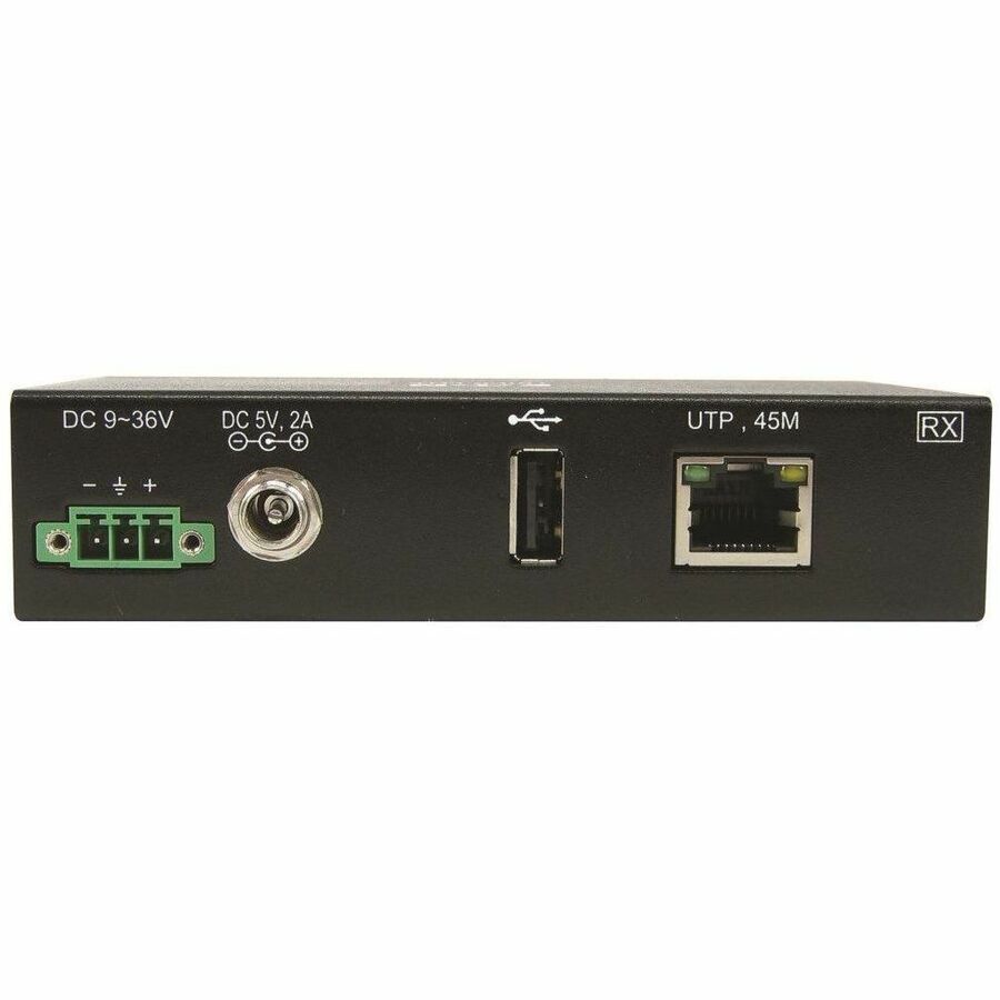 Eaton Tripp Lite Series 1-Port Industrial USB over Cat6 Extender, ESD Protection, PoC - USB 2.0, Mountable, 150 ft. (45.72 m), TAA