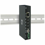Eaton Tripp Lite Series 4-Port Industrial USB over Cat6 Extender, ESD Protection, PoC - USB 2.0, Mountable, 150 ft. (45.72 m), TAA