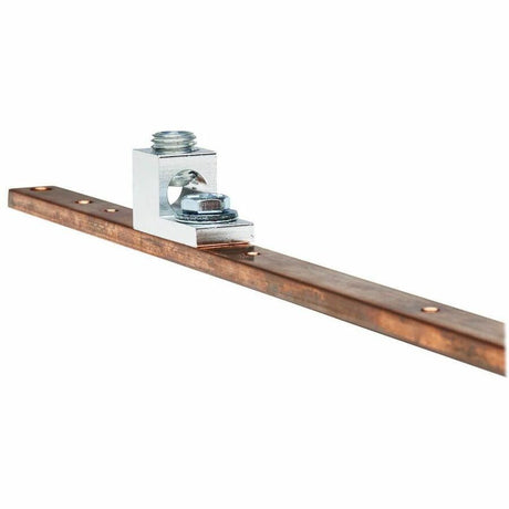 Eaton Tripp Lite Series SmartRack Copper Bus Grounding Bar for 24U and 25U Racks