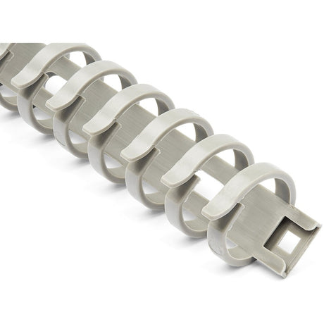 StarTech.com Cable Management Raceway Spine Vertebrae 3/4"(20mm)W x 1/2"(14mm)H, 20"(0.5m) length, Network Cord Hider/Wire Duct, UL Listed