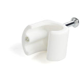 StarTech.com 100 Pk XL Cable Clips w/ Nail - Reusable Nail-in Clamps - Cord Mounting/Holding Clips - Cable Tacks Wire Fasteners White TAA