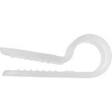 StarTech.com 100 Pack Screw Mount Cable Clamps - Wire Fastener/Holder - R-Type Screw Down Reusable Nylon Clips - UL/94V-2 Rated - Small