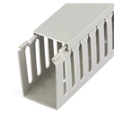 StarTech.com Cable Management Raceway with Cover 2"(50mm)W x 3"(75mm)H, 6.5ft(2m) length, 3/8"(8mm) Slots, Wall Wire Duct, UL Listed