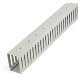 StarTech.com Cable Management Raceway with Cover 2"(50mm)W x 3"(75mm)H, 6.5ft(2m) length, 3/8"(8mm) Slots, Wall Wire Duct, UL Listed