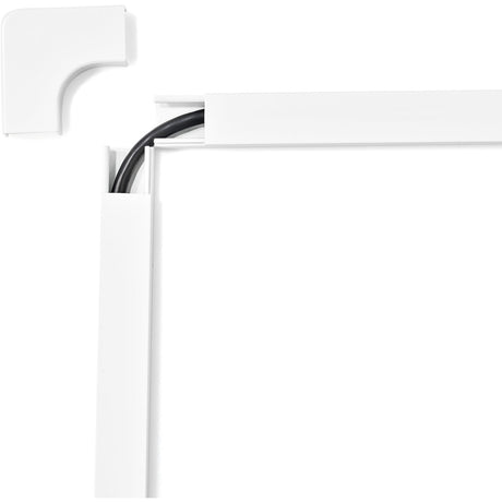 StarTech.com 20 Cable Raceway L Connectors for CBMWWD1911 - 90 Degree Flat L Type - Lateral Elbow - Cable Management Accessories - UL