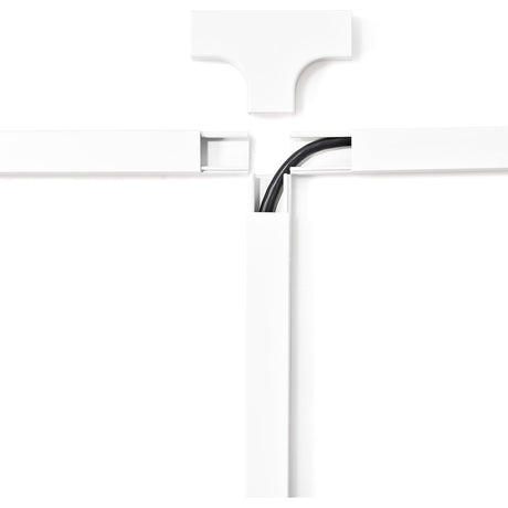 StarTech.com 20 Cable Raceway T Connector for CBMWWD1911 - Cable Management Accessories - 3 Way Raceway Fitting - Tee Type Connectors - UL