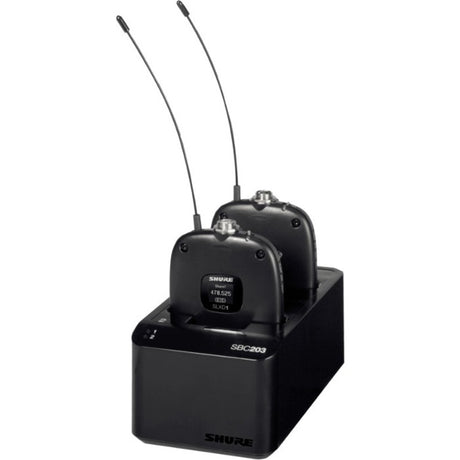 Shure SBC203 Dual Docking Recharging Station for SB903 Lithium-Ion Battery