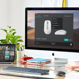 Logitech MX Anywhere 3 Compact Performance Mouse, Wireless, Comfort, Fast Scrolling, Any Surface, Portable, 4000DPI, Customizable Buttons, USB-C, Bluetooth, Apple Mac, iPad, Windows PC, Linux, Chrome (Black)