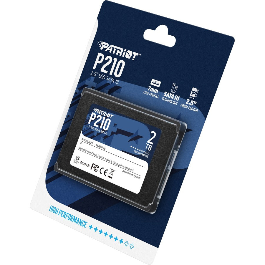 Patriot Memory P210 P210S2TB25 2 TB Solid State Drive - 2.5" Internal - SATA (SATA/600)