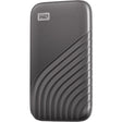 WD My Passport WDBAGF0010BGY-WESN 1 TB Portable Solid State Drive - External - Space Gray